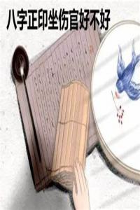 八字命理正印坐伤官是吉是凶？