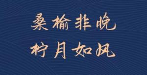 桑榆非晚,柠月如风是什么意思?