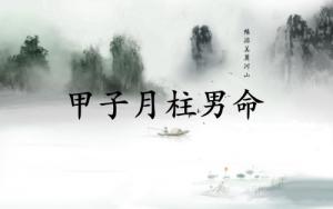 甲子月柱男命运详解