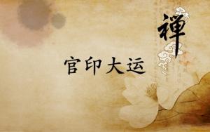 官印大运是什么意思