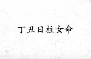 丁丑日柱女命一生详解