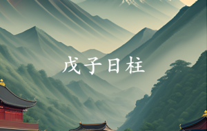 戊子日柱三命通会精论解析