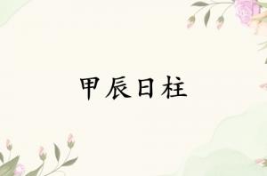 甲辰日柱三命通会精论解析