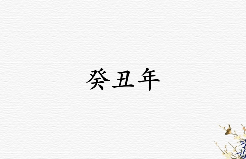癸丑年是哪一年属什么生肖