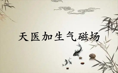 天医加生气磁场组合能量分析
