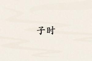 子时是哪个脏器的时间