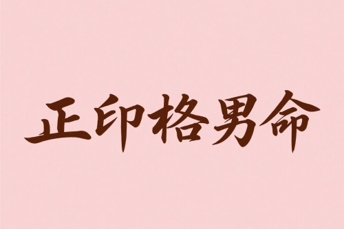 正印格男命适合从事的行业