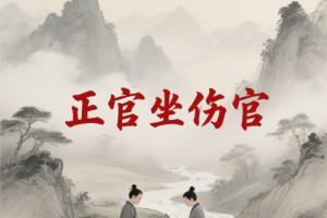 正官坐伤官是什么意思