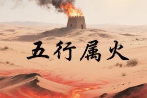 五行属火寓意好的字男孩