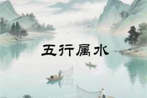 五行属水的字男孩用寓意好的字