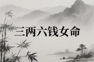 三两六钱女命最正确详解