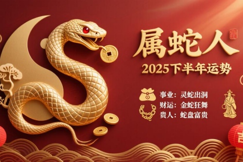 2025年属蛇人下半年运势如何