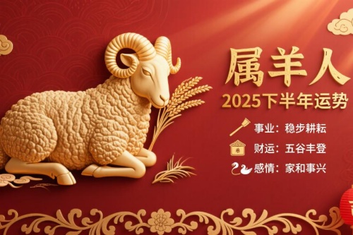 2025年属羊人下半年运势如何