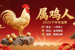2025年属鸡人下半年运势如何
