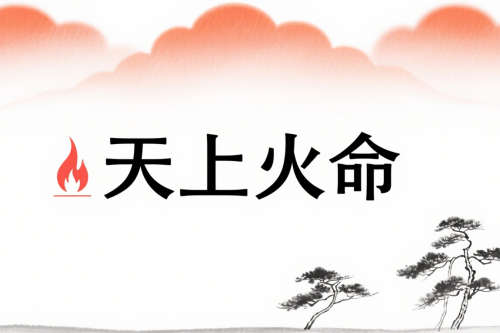 天上火命男人的命运