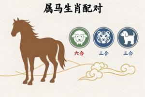 属马的三合和六个合生肖是什么