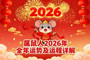 属鼠人2026年全年运势及运程详解