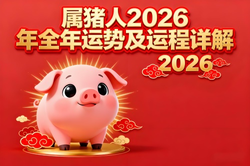 属猪人2026年全年运势及运程详解