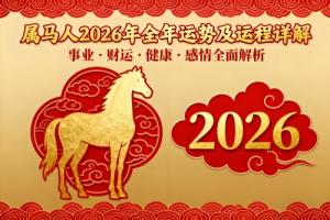 属马人2026年运势及运程每月运程