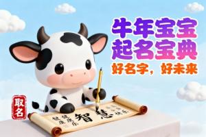 属牛男孩子取名字大全