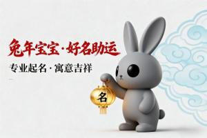 属兔女孩取名字最吉利的字