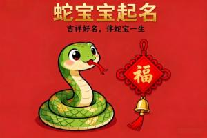 属蛇男孩名字最佳用字