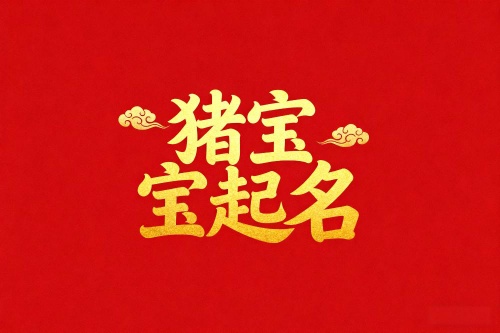 属猪男孩子取名字大全