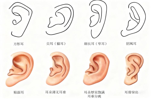 看面相耳朵的形状代表什么