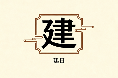 黄道吉日建日是什么意思