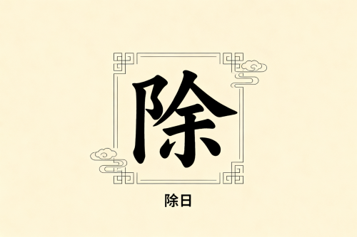 黄道吉日除日是什么意思