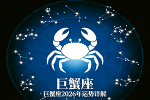 巨蟹座2026年的全年运势完整版