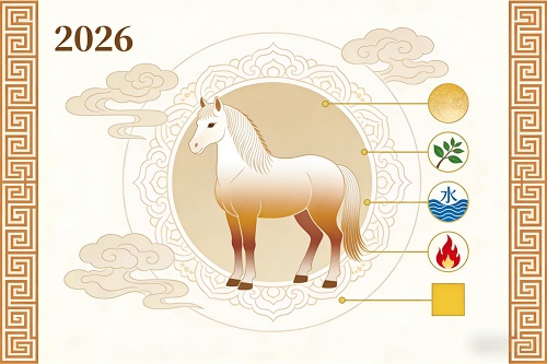 2026年属马的本命年穿什么颜色