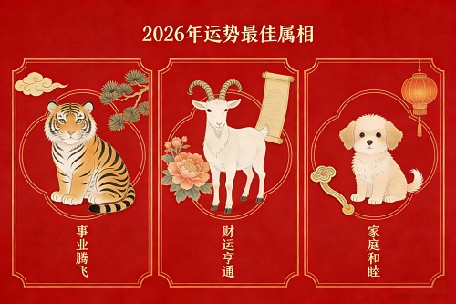 2026哪个属相运势最好