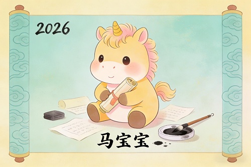 2026年出生的马宝宝姓名大全 2026年出生的马宝宝姓名大全