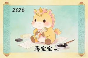 2026年出生的马宝宝姓名大全