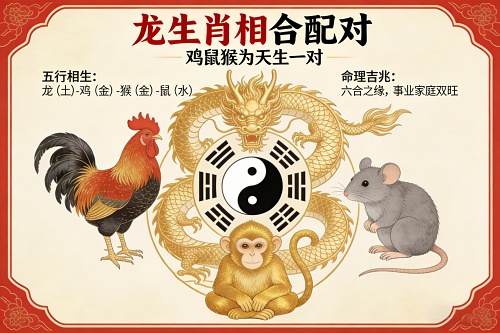 龙和谁是天生一对 龙和谁是天生一对