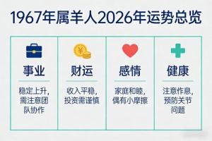 1967年属羊人2026年运势及运程