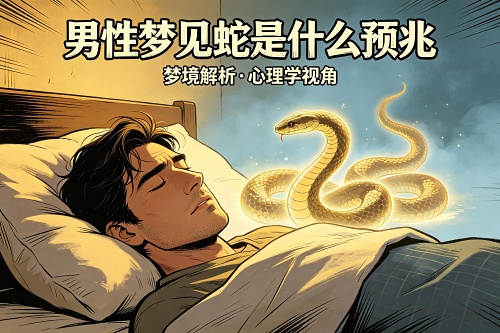 梦见蛇是什么预兆 男性