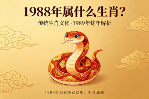 89年属什么的生肖