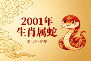 01年属什么的生肖