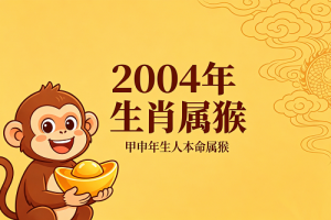 04年属什么的生肖