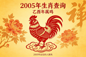 05年属什么的生肖