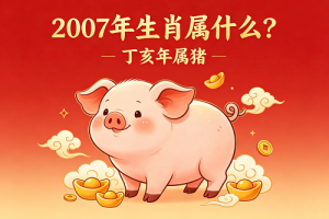 07年属什么的生肖