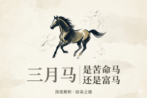 三月马是苦命马还是富马