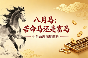 八月马是苦命马还是富马