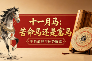 十一月马是苦命马还是富马