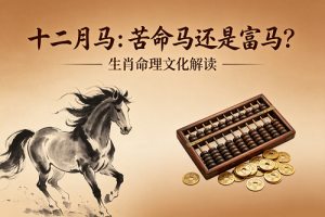 十二月马是苦命马还是富马