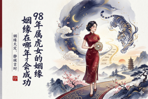 98年属虎女的姻缘在哪年才会成功