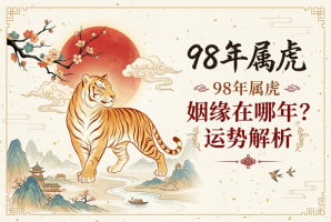 98年属虎的姻缘在哪年