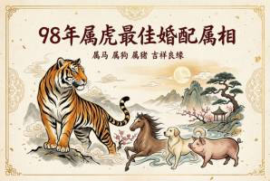 98年属虎最佳婚配属相